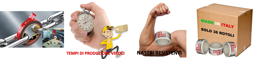 nastri personalizzati e biadesivi